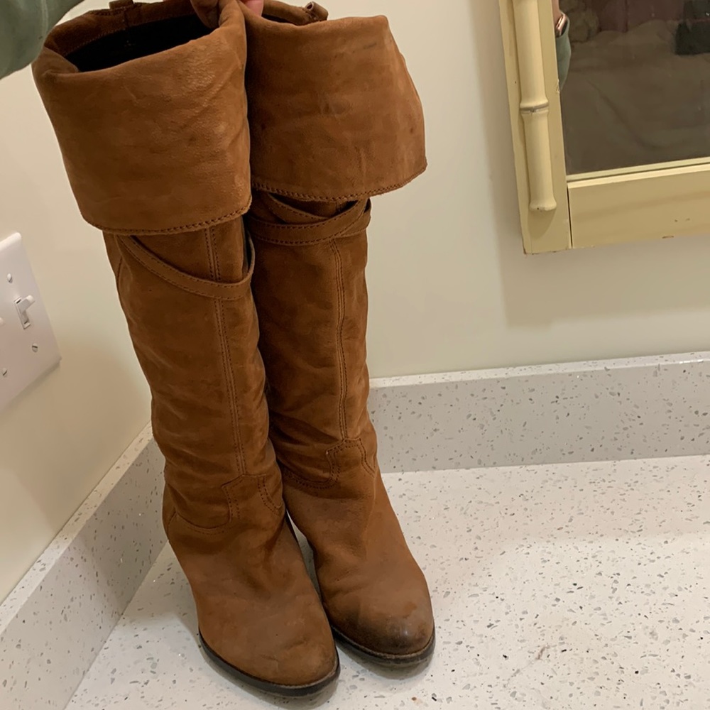 Vince Camuto leather knee hight boot